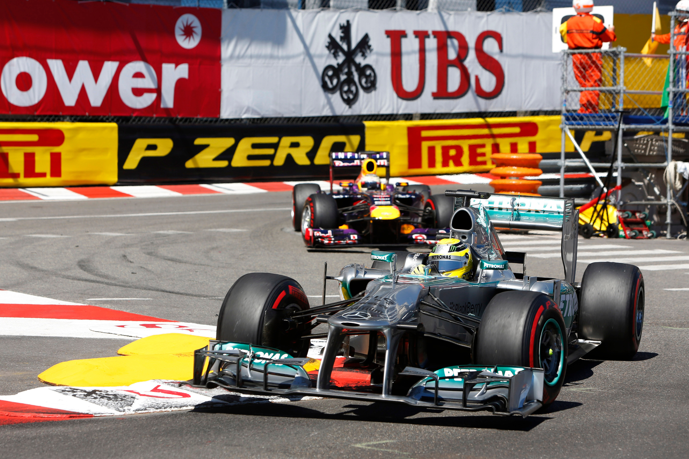 A formula 1 race car.